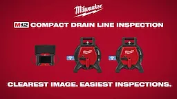 Milwaukee® M12™ Compact Drain Line Inspection System