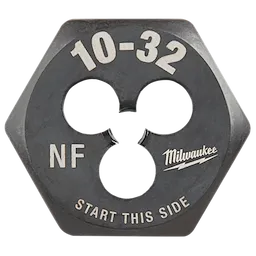10-32 NF 1-Inch Hex Die