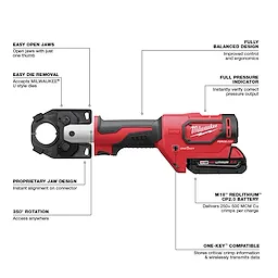 M18™  FORCE LOGIC™ 600 MCM Crimper