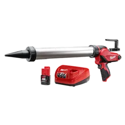 M12™ 20oz. Aluminum Barrel Sausage Style Caulk and Adhesive Gun Kit