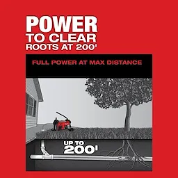 M18 FUEL Sewer Sectional Machine w/ CABLE DRIVE