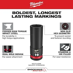 Metric 6pt Impact Sockets