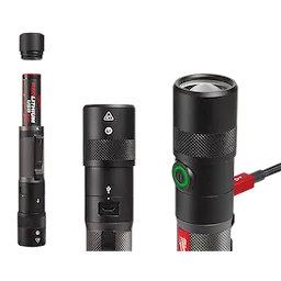 2161-21 - USB Rechargeable 1100L Twist Focus Flashlight