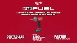 Milwaukee M18 FUEL 1_2 Ext Anvil Controlled Torque Impact Wrench w ONE-KEY