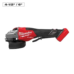 M18 FUEL 18-Volt Lithium-Ion Brushless Cordless 4-1/2 in./6 in. Braking Grinder with Paddle Switch (Tool-Only)