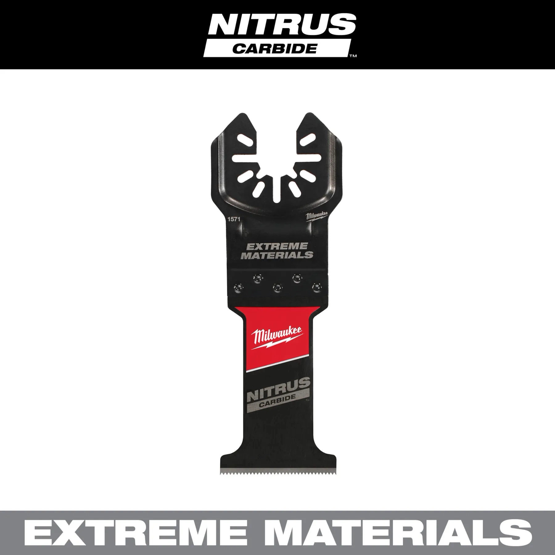 NITRUS CARBIDE™ Extreme Materials Universal Fit OPEN-LOK™ Multi-Tool Blade