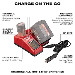 M18™ / M12™ Vehicle Charger