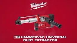 M12 HAMMERVAC Universal Dust Extractor ID