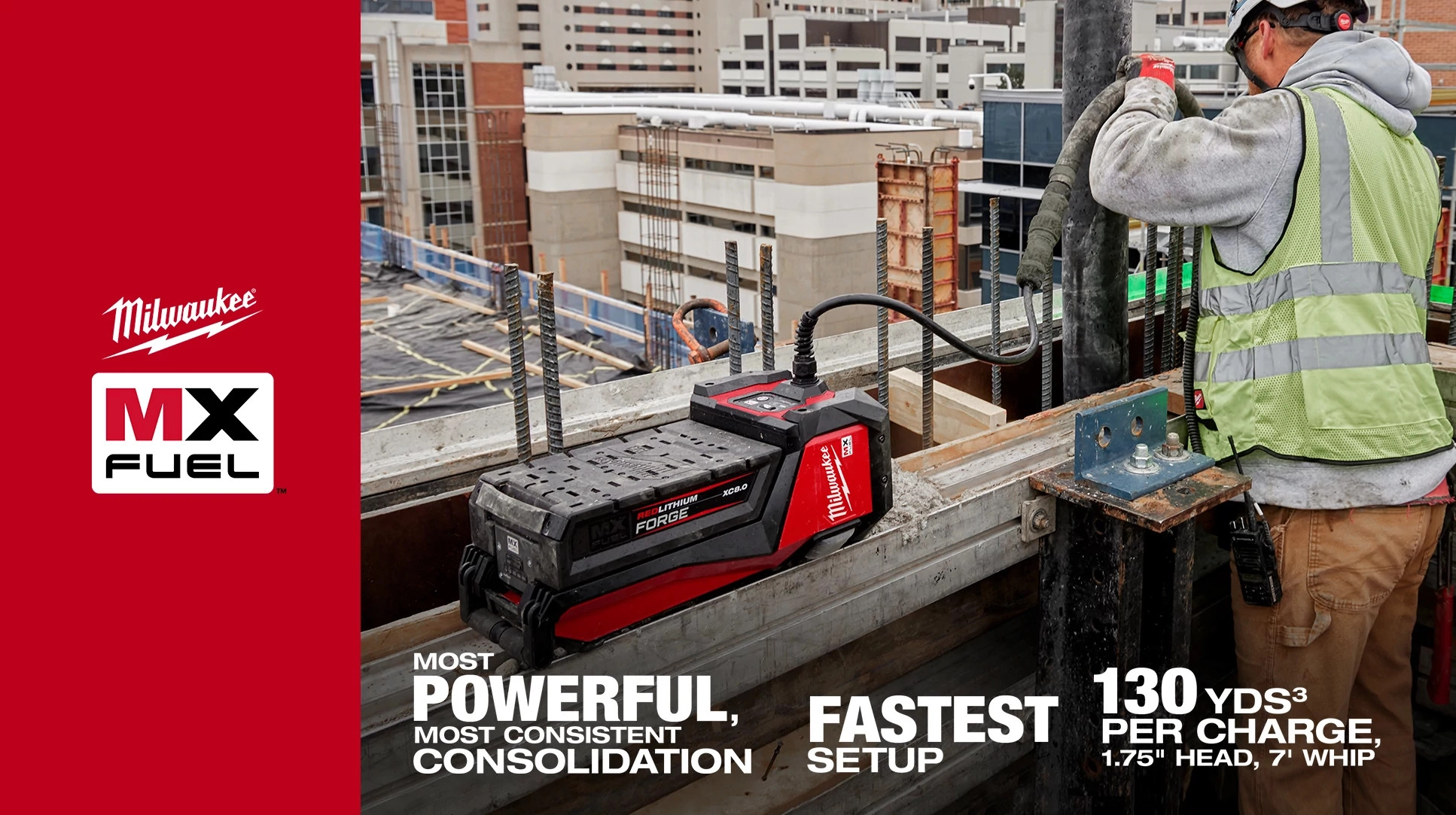 Miwaukee® MX FUEL™ High Cycle Concrete Vibrators

Demand Creation/Social