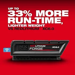 MX FUEL™ REDLITHIUM™ FORGE™ XC8.0 BATTERY PACK