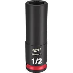 SHOCKWAVE 3/8 in. Drive 1/2 in. Deep 6 Point Impact Socket 1 Pack