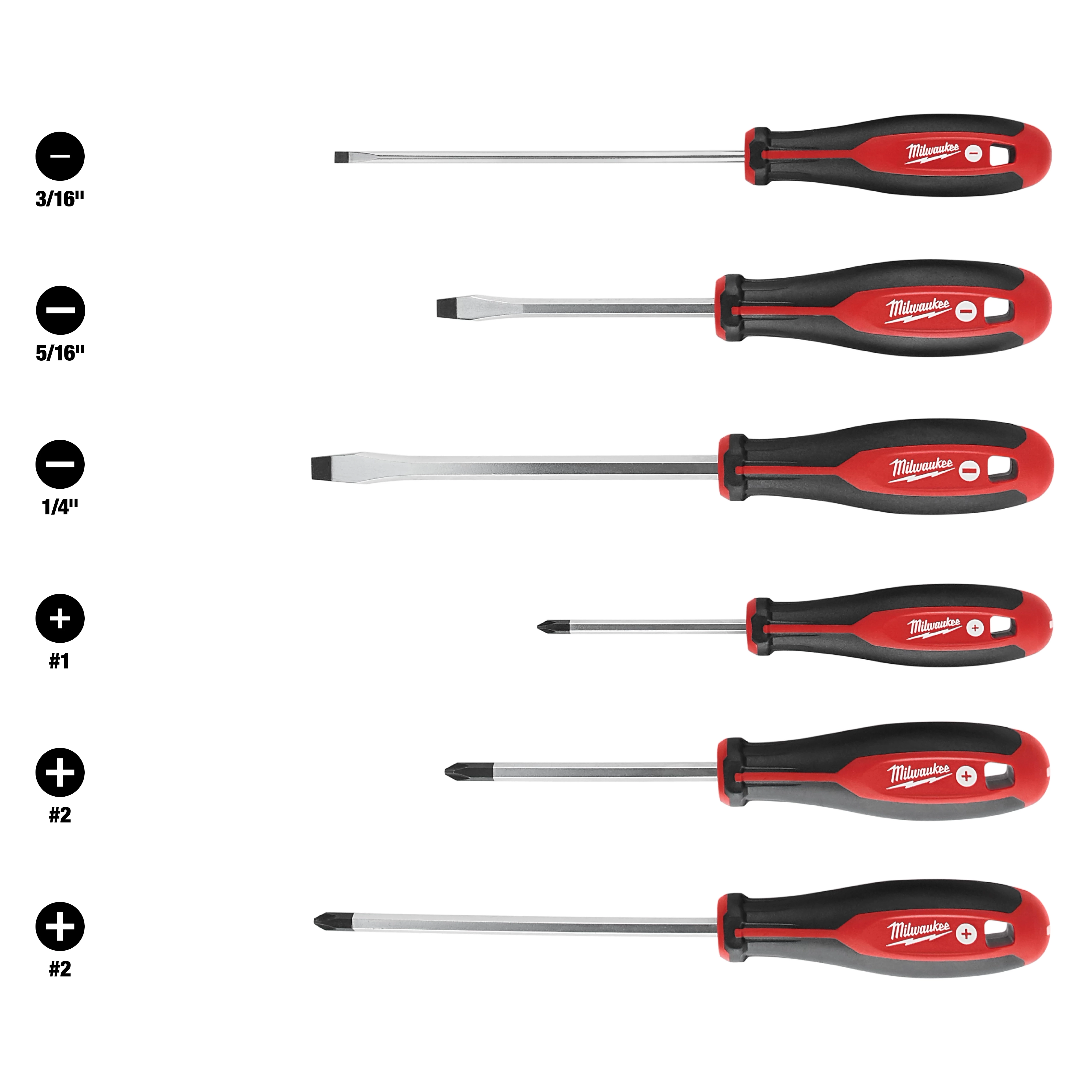 Screwdriver Kit - 6 PC