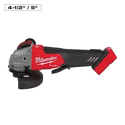 M18 FUEL 18V Lithium-Ion Brushless Cordless 4-1/2 in./5 in. Grinder w/Paddle Switch (Tool-Only)