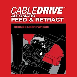 M18 FUEL Sewer Sectional Machine w/ CABLE DRIVE