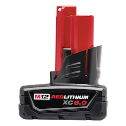 M12™ REDLITHIUM™ XC6.0
EXTENDED CAPACITY BATTERY PACK