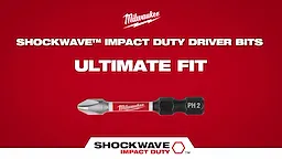 Milwaukee® SHOCKWAVE™ Impact Duty Driver Bits