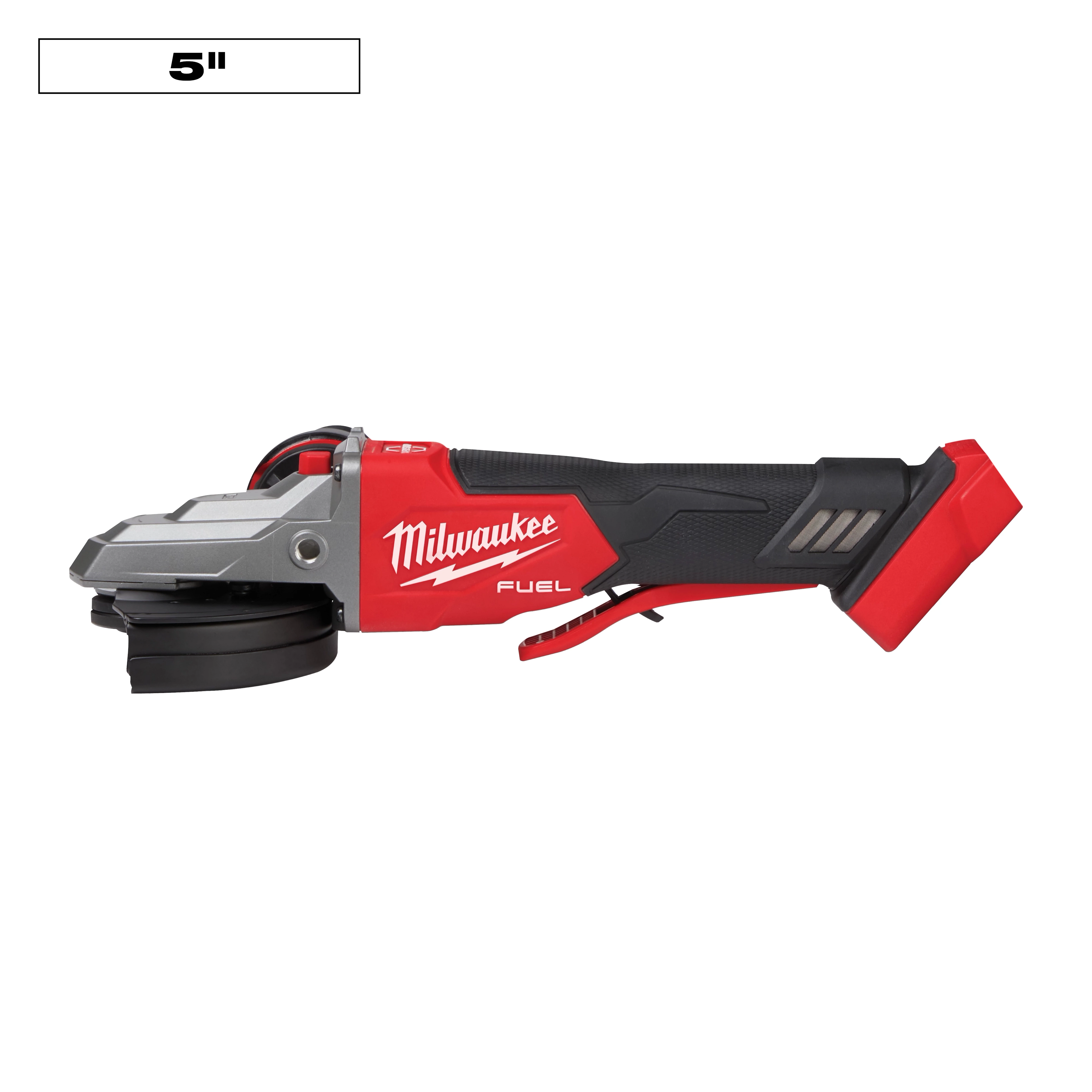 M18 FUEL 18V Lithium-Ion Brushless Cordless 5 in. Flathead Braking Grinder with Paddle Switch No-Lock (Tool-Only)