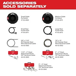 M18 FUEL Sectional Machine for 5/8" & 7/8" Cable