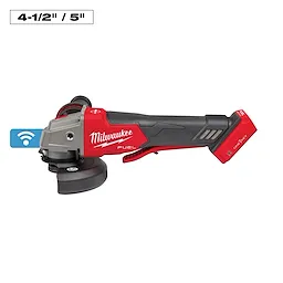 M18 FUEL 18V Lithium-Ion Brushless Cordless 4-1/2 in./5 in. Braking Grinder With Paddle Switch (Tool-Only)