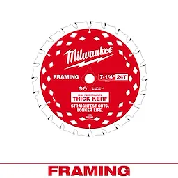 7-1/4" 24T Framing Circular Saw Blade