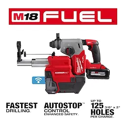 M18 FUEL™ 1" SDS Plus Rotary Hammer w/ ONE-KEY™ Dust Extractor Kit FUEL USP