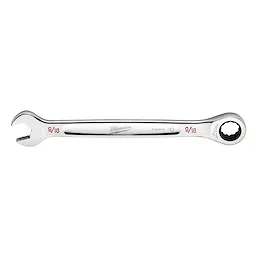 9/16" SAE RATCHETING COMBINATION WRENCH