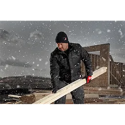 506B, 506G - Acrylic Cuffed Beanie – Black