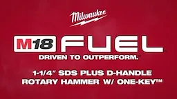 M18 FUEL SDS Plus D-Handle Rotary Hammer with ONE KEY