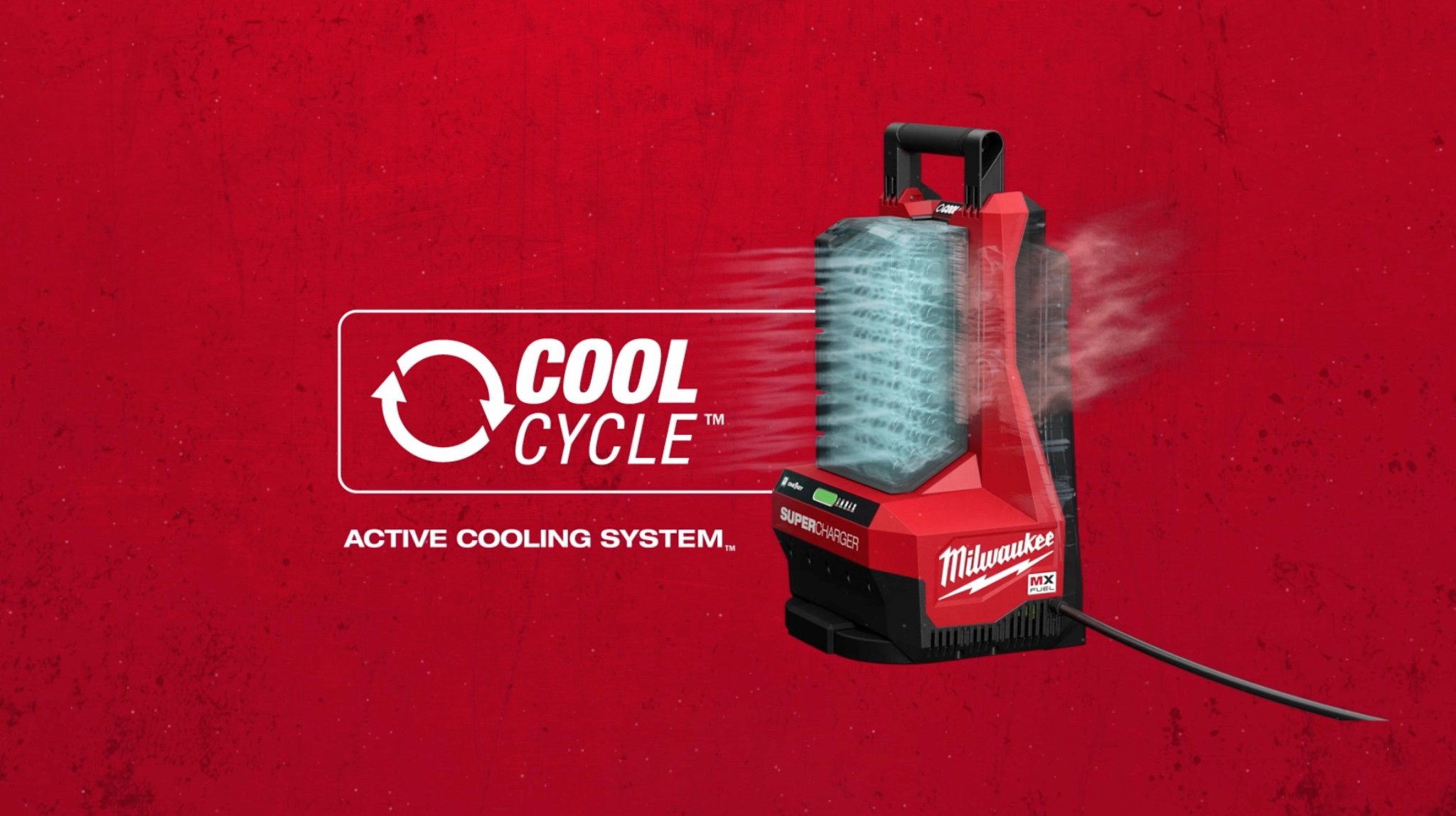 Milwaukee® MX FUEL™ Super Charger Cool Cycle
