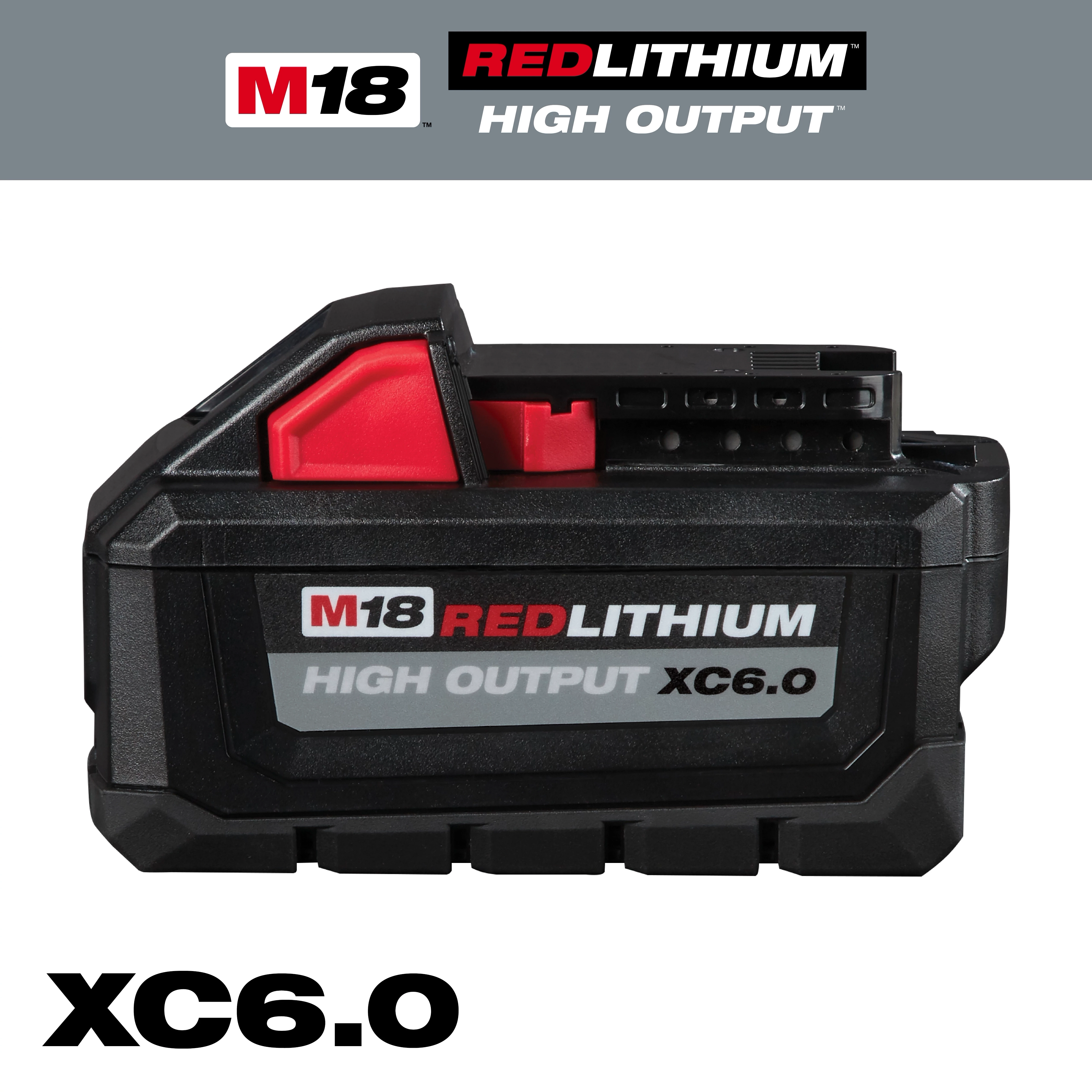 M18™ REDLITHIUM™ HIGH OUTPUT™ XC6.0 Battery Pack
