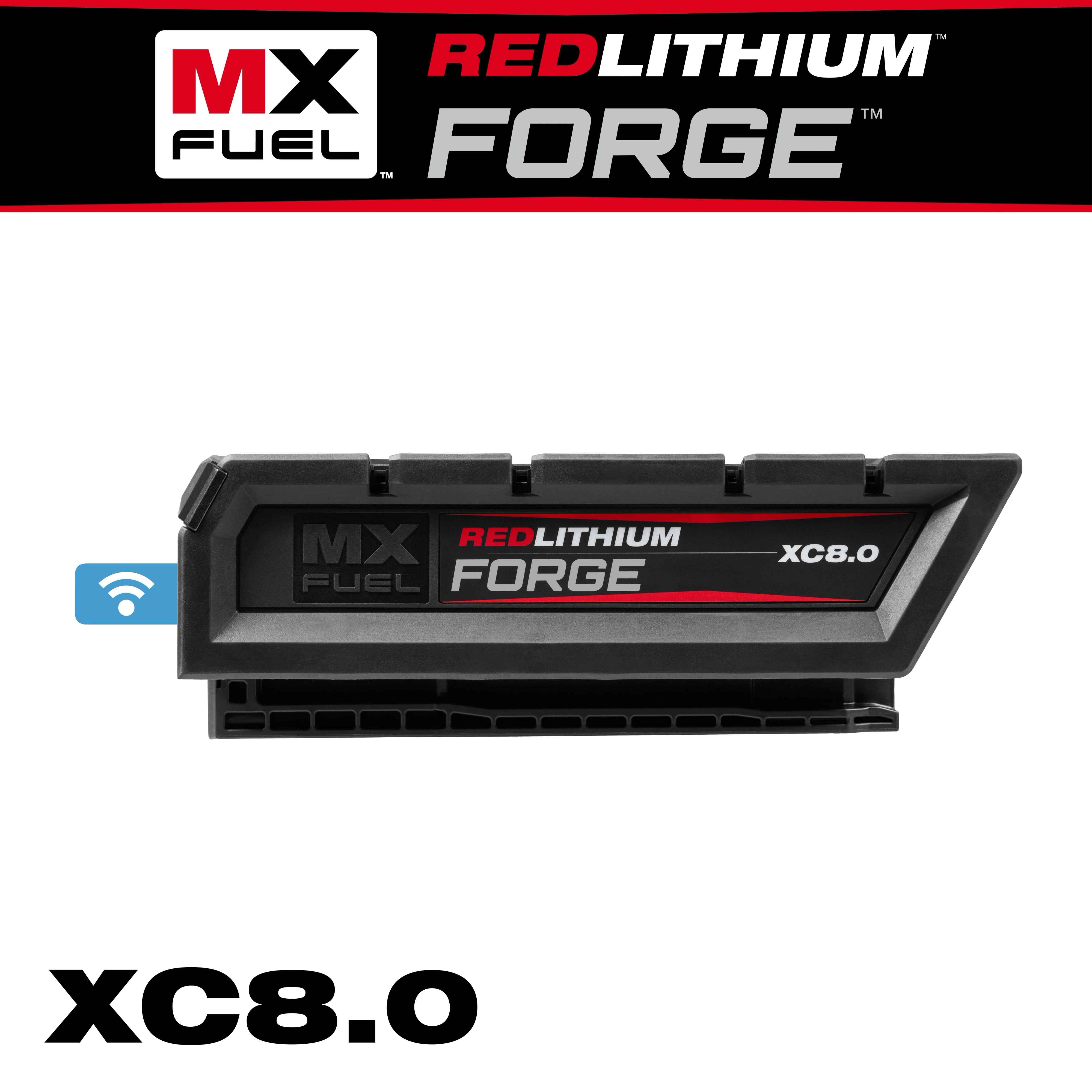 MX FUEL™ REDLITHIUM™ FORGE™ XC8.0 BATTERY PACK