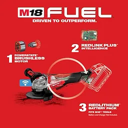 M18 FUEL™ Braking Grinder w/ ONE-KEY