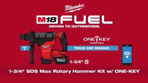 Milwuakee M18 FUEL 1 3_4 SDS MAX Rotary Hammer