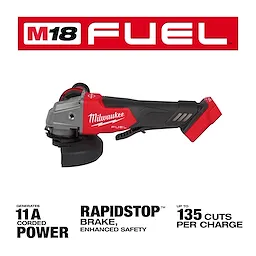 M18 FUEL™ 4-1/2" / 5" Braking Grinder Paddle Switch, No-Lock
