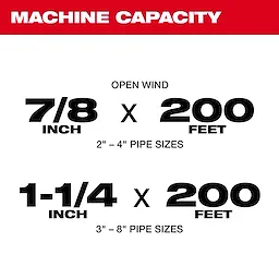 M18 FUEL Sewer Sectional Machine