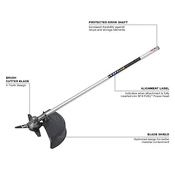 M18 FUEL™ QUIK-LOK™ Brush Cutter Attachment