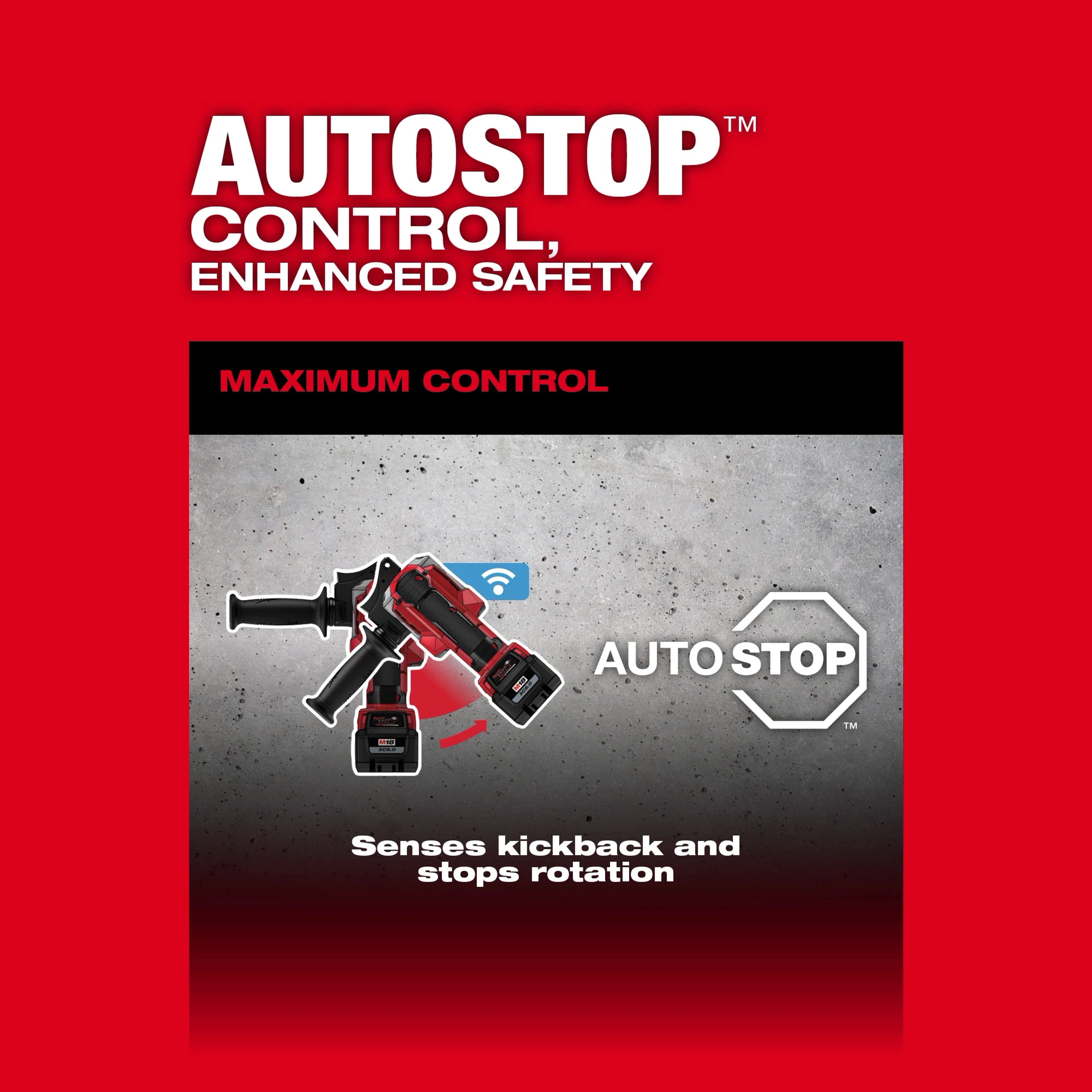 M18 FUEL™ 1-1/4” SDS Plus D-Handle Rotary Hammer Kit w/ ONE-KEY™ USP #2