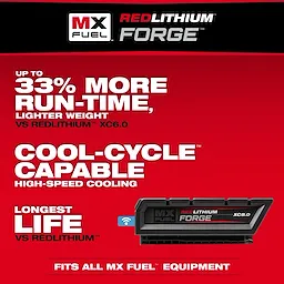 MX FUEL™ REDLITHIUM™ FORGE™ XC8.0 BATTERY PACK