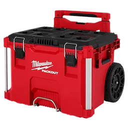 Image of the Milwaukee PACKOUT Rolling Tool Box with Low-Profile Handle