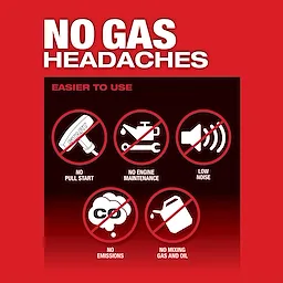 Outdoor Power Equipment No Gas Headaches