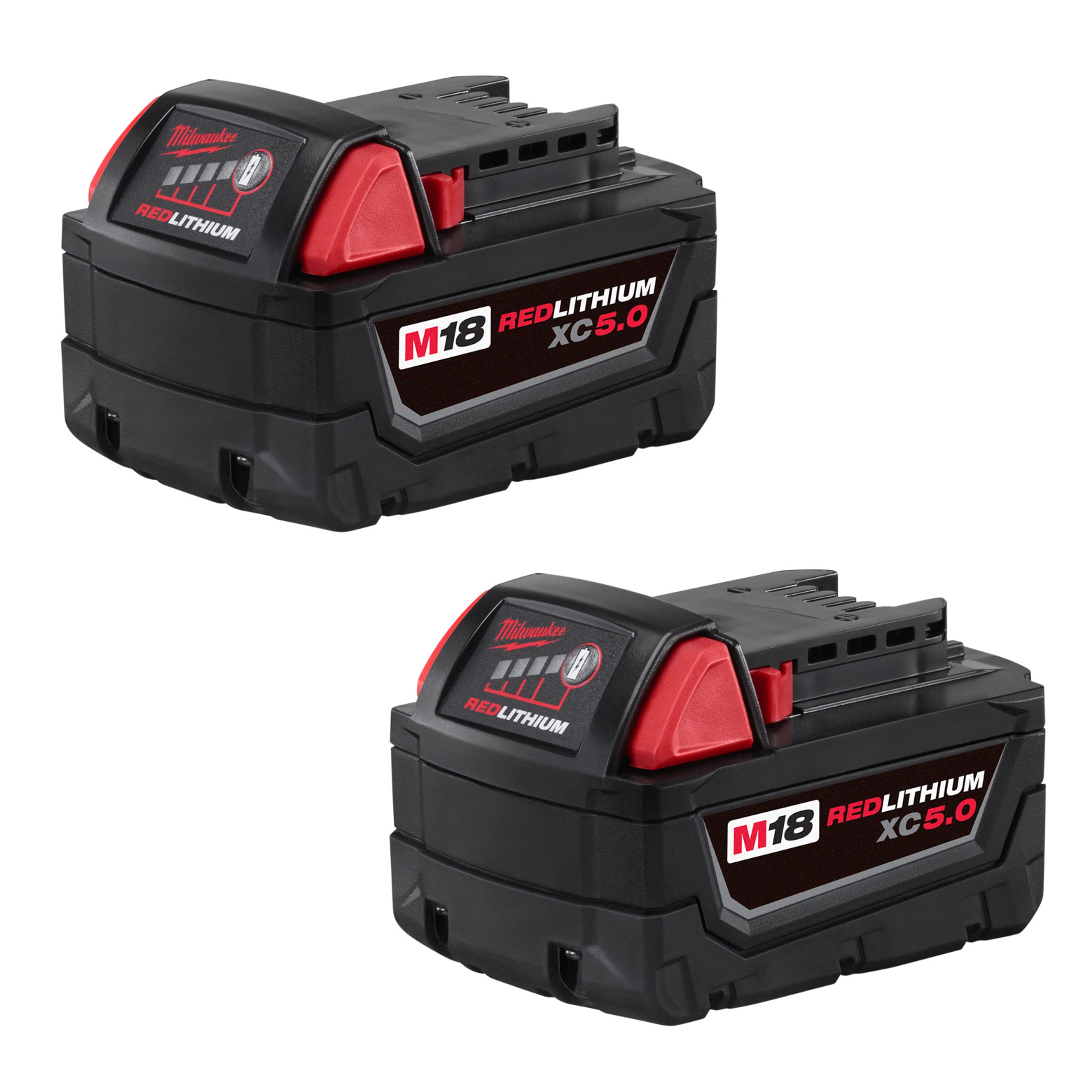M18 REDLITHIUM XC5.0 Extended Capacity Battery Pack, 2 Pack