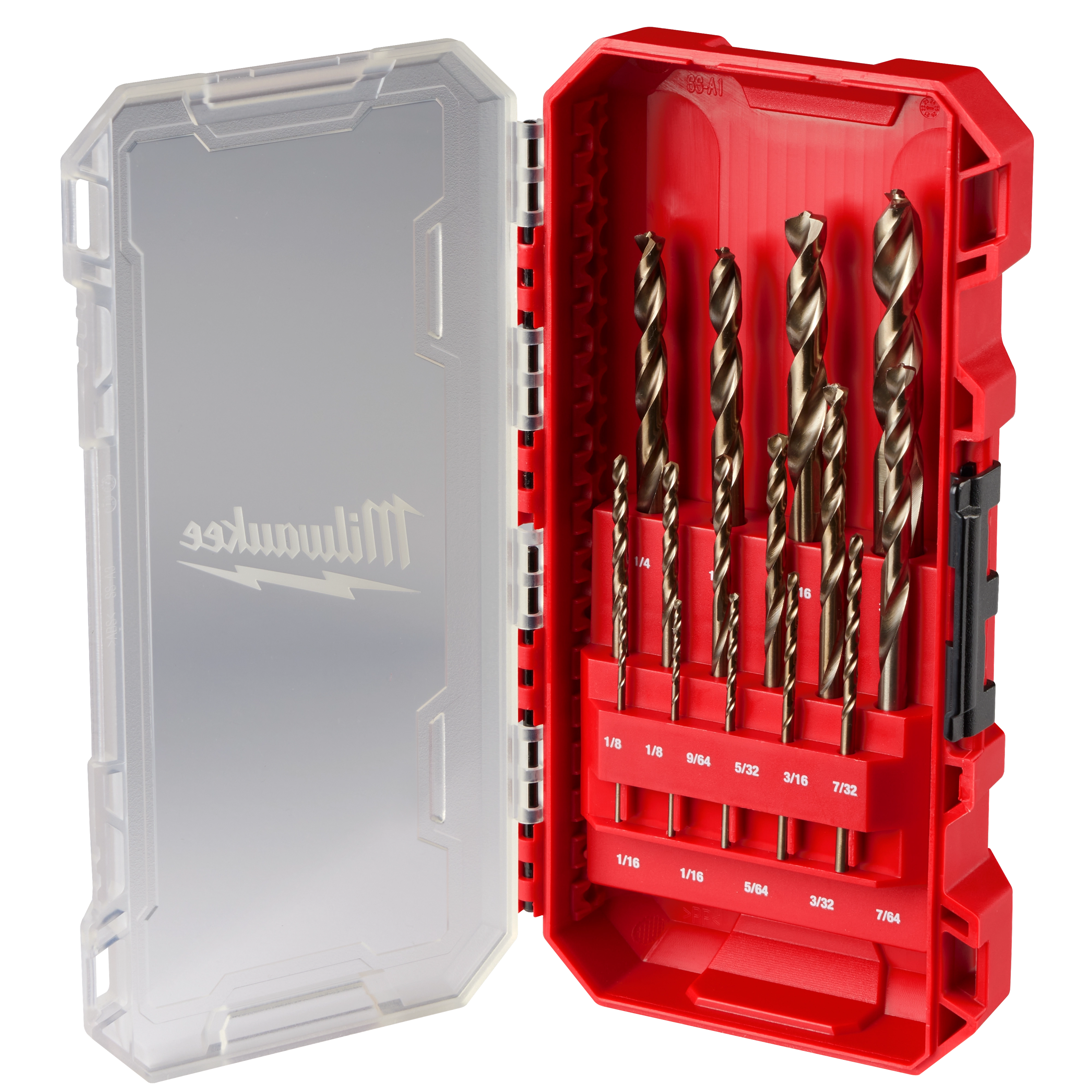 RED HELIX™ Cobalt Drill Bit Set – 15PC